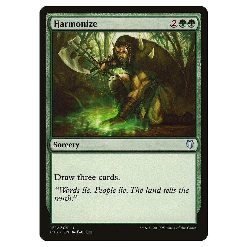 Magic The Gathering - Commander 2017 - Harmonize