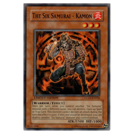 Yu-Gi-Oh! - Gold Series 2009 - The Six Samurai - Kamon (Common) GLD2-EN018
