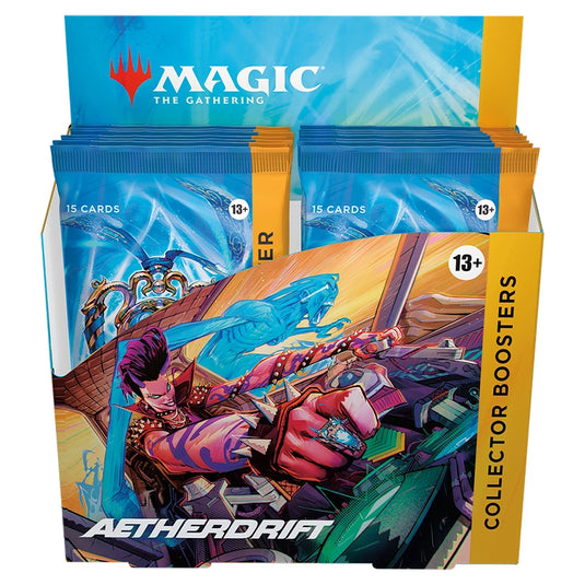 Magic The Gathering - Aetherdrift - Collector Booster Box Straight
