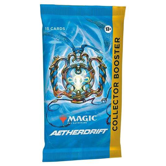 Magic The Gathering - Aetherdrift - Collector Booster Pack Right Tilt