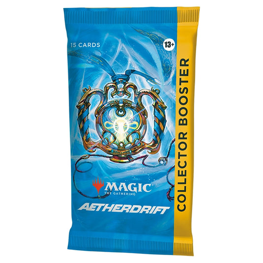 Magic The Gathering - Aetherdrift - Collector Booster Pack Left Tilt