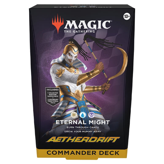 Magic The Gathering - Aetherdrift - Commander Deck - Eternal Might Straight