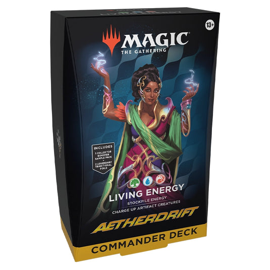 Magic The Gathering - Aetherdrift - Commander Deck - Living Energy Right Tilt