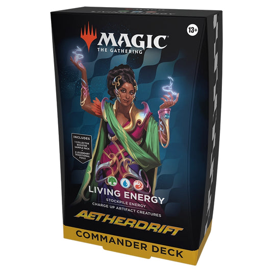 Magic The Gathering - Aetherdrift - Commander Deck - Living Energy Left Tilt