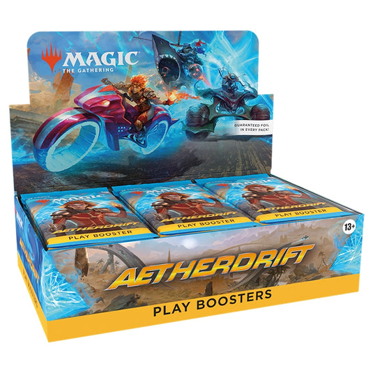 Magic The Gathering - Aetherdrift - Play Booster Box Right Tilt