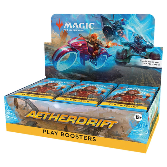 Magic The Gathering - Aetherdrift - Play Booster Box Left Tilt