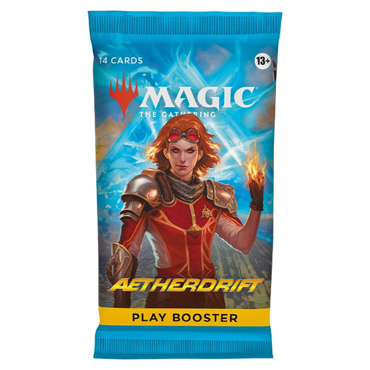 Magic The Gathering - Aetherdrift - Play Booster Pack Straight