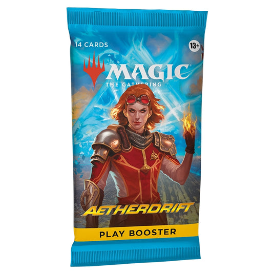 Magic The Gathering - Aetherdrift - Play Booster Pack Right Tilt