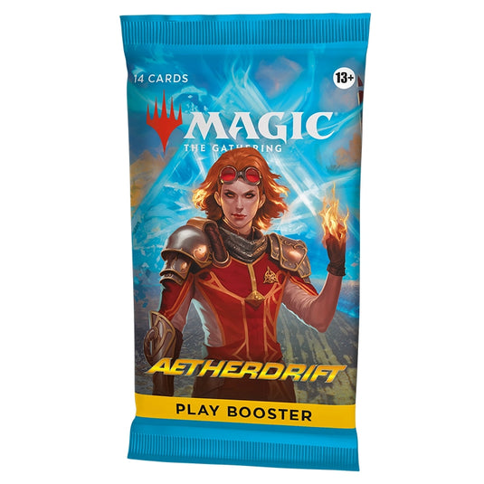 Magic The Gathering - Aetherdrift - Play Booster Pack Left Tilt