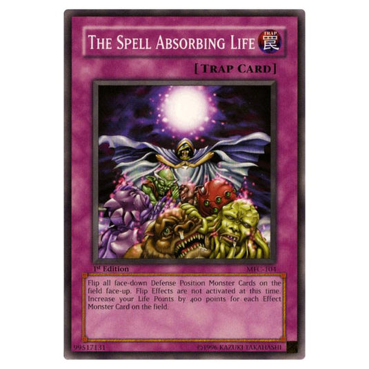 Yu-Gi-Oh! - Magician\'s Force - The Spell Absorbing Life (Common) MFC-104