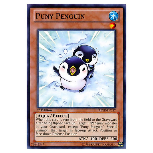 Yu-Gi-Oh! - Abyss Rising - Puny Penguin (Short Print) ABYR-EN037