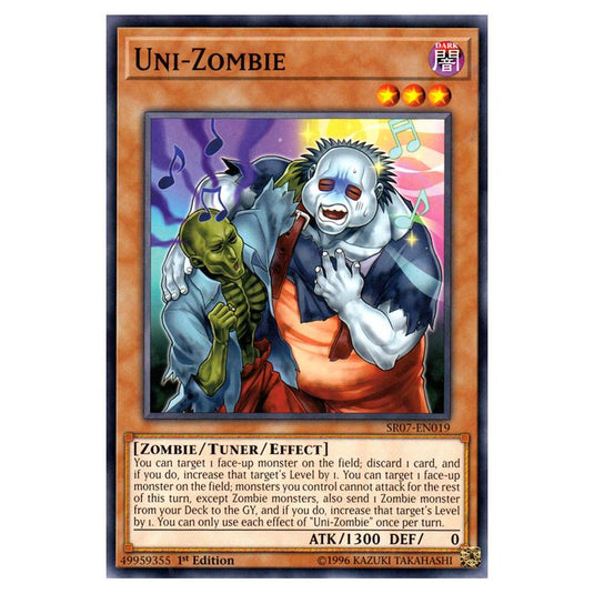 Yu-Gi-Oh! - Structure Deck - Zombie Horde - Uni-Zombie (Common) SR07-EN019