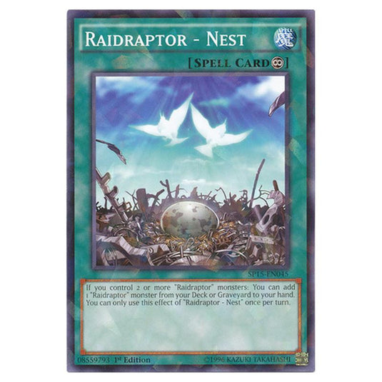 Yu-Gi-Oh! - Star Pack ARC-V - Raidraptor - Nest (Shatterfoil Rare) SP15-EN045