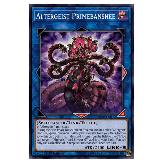 Yu-Gi-Oh! - Star Pack VRAINS - Altergeist Primebanshee (Common) SP18-EN037