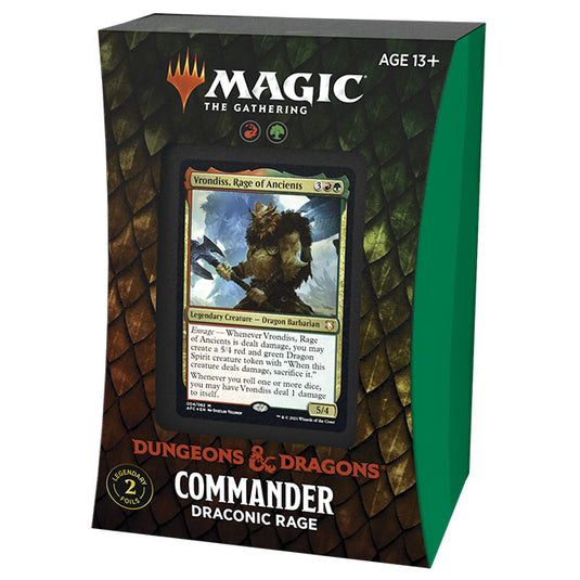 Magic the Gathering - Adventures in the Forgotten Realms - Commander Deck - Draconic Rage