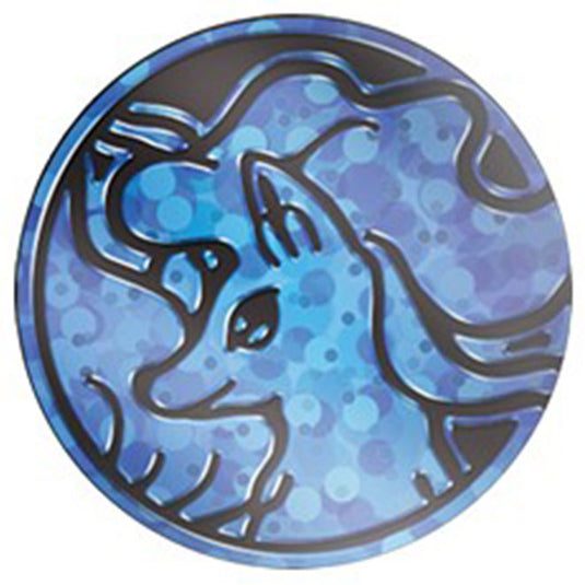 Pokemon - Bubble holo - Alolan Ninetales Coin