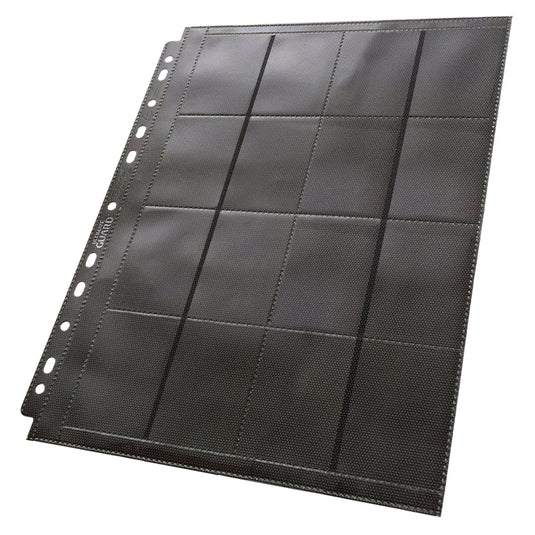 Ultimate Guard - 32-Pocket Pages - Mini American - Black (10)