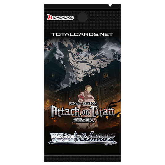 Weiss Schwarz - Attack On Titan - Final Season - Booster Pack