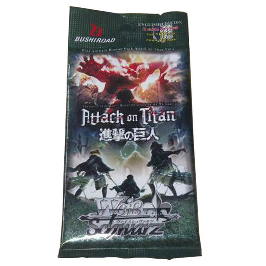 Weiss Schwarz - Attack On Titan Vol.2 - Reprint - Booster Pack