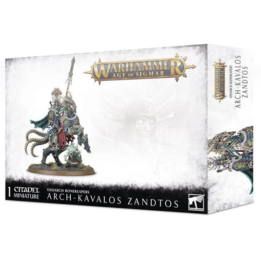 Warhammer Age of Sigmar - Ossiarch Bonereapers - Arch-Kavalos Zandtos