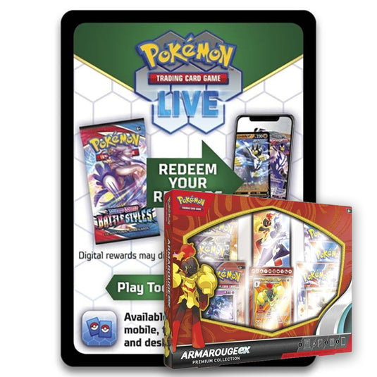 Pokemon - Armarouge Premium Collection - Online Code Card