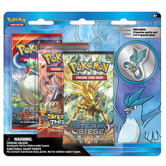 XY - Articuno - 3 Pack Pin Blister