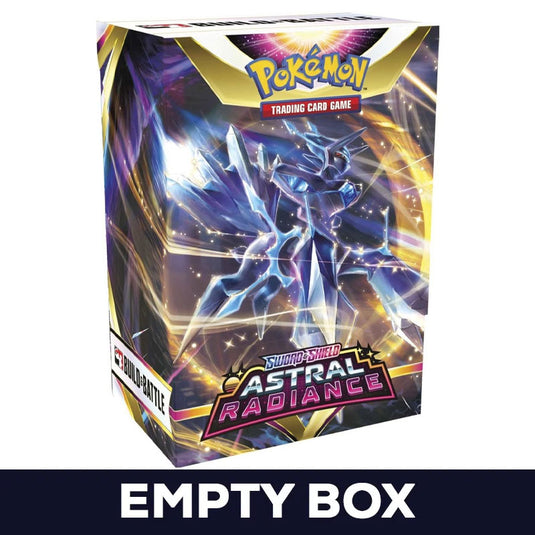 Pokemon - Sword & Shield - Astral Radiance - Build & Battle - Empty Deck Box