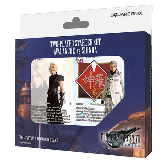 Final Fantasy - FF VII REMAKE - AVALANCHE VS SHINRA Two-Player Starter Set
