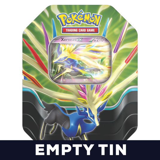 Pokemon - Scarlet & Violet - Azure Legends - Xerneas - Empty Tin