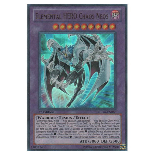 Yu-Gi-Oh! - Legendary Collection 2 - The Duel Academy Years Mega Pack - Elemental HERO Chaos Neos (Ultra Rare) LCGX-EN065