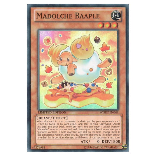 Yu-Gi-Oh! - War of the Giants Reinforcements - Madolche Baaple (Super Rare) WGRT-EN049