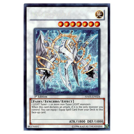 Yu-Gi-Oh! - Hidden Arsenal 5 - Steelswarm Invasion - Vylon Sigma (Secret Rare) HA05-EN024