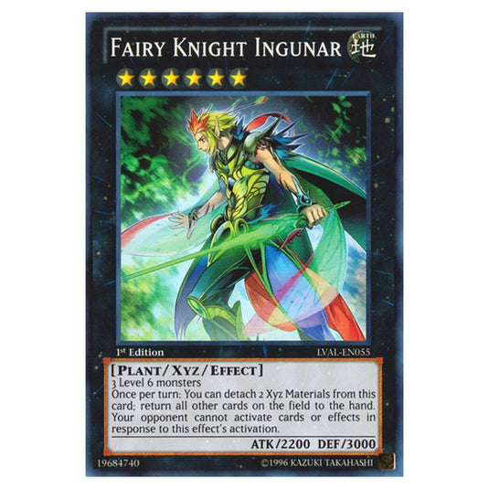 Yu-Gi-Oh! - Legacy of the Valiant - Fairy Knight Ingunar (Super Rare) LVAL-EN055