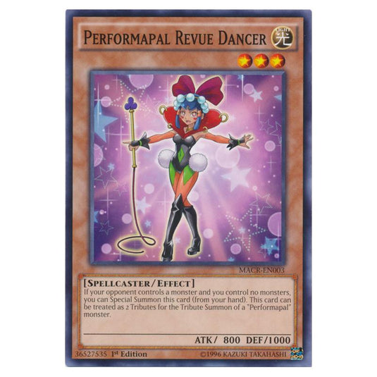 Yu-Gi-Oh! - Maximum Crisis - Performapal Revue Dancer (Common) MACR-EN003