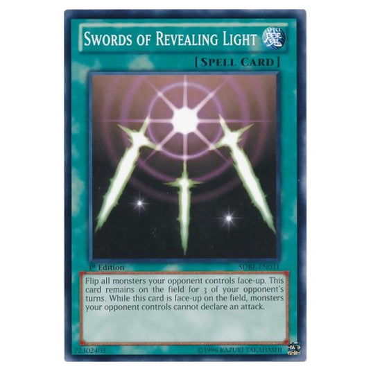 Yu-Gi-Oh! - Saga of Blue-Eyes White Dragon Structure Deck - Swords of Revealing Light (Common) SDBE-EN031