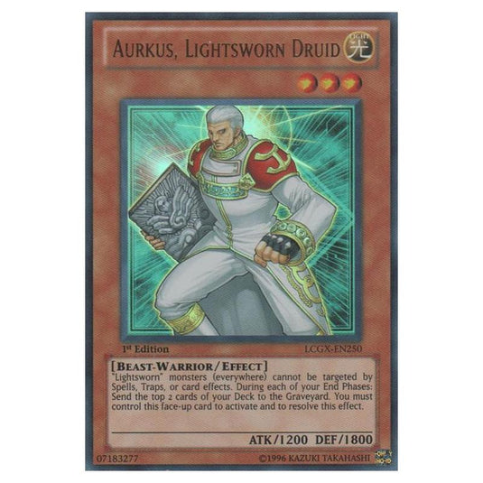 Yu-Gi-Oh! - Legendary Collection 2 - The Duel Academy Years Mega Pack - Aurkus, Lightsworn Druid (Ultra Rare) LCGX-EN250