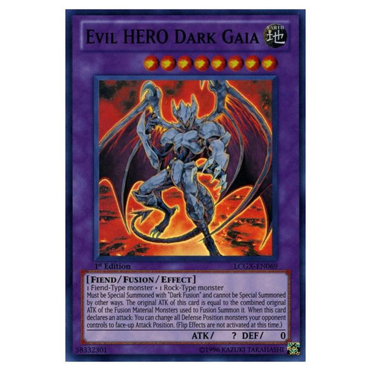 Yu-Gi-Oh! - Legendary Collection 2 - The Duel Academy Years Mega Pack - Evil HERO Dark Gaia (Super Rare) LCGX-EN069