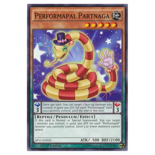 Yu-Gi-Oh! - Star Pack ARC-V - Performapal Partnaga (Common) SP15-EN025