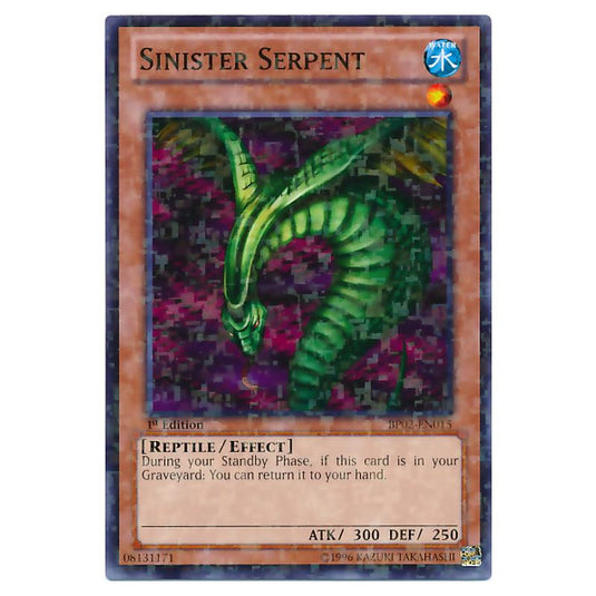 Yu-Gi-Oh! - Battle Pack 2 - War of the Giants - Sinister Serpent (Mosaic Rare) BP02-EN015