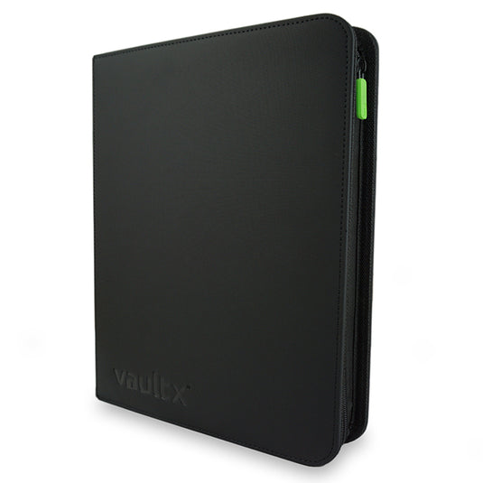 Vault X - 4-Pocket Exo-Tec® - Zip Binder - Black