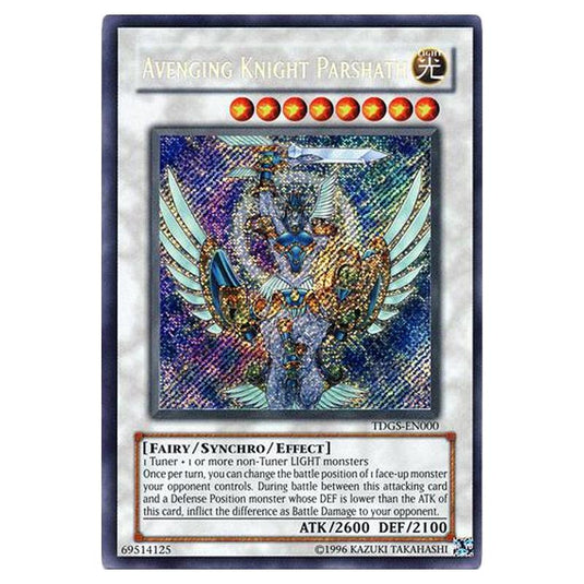 Yu-Gi-Oh! - The Duelist Genesis - Avenging Knight Parshath (Secret Rare) TDGS-EN000