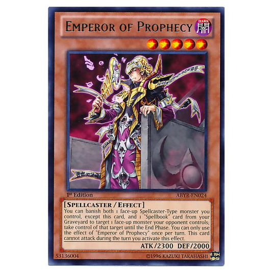 Yu-Gi-Oh! - Abyss Rising - Emperor of Prophecy (Rare) ABYR-EN024