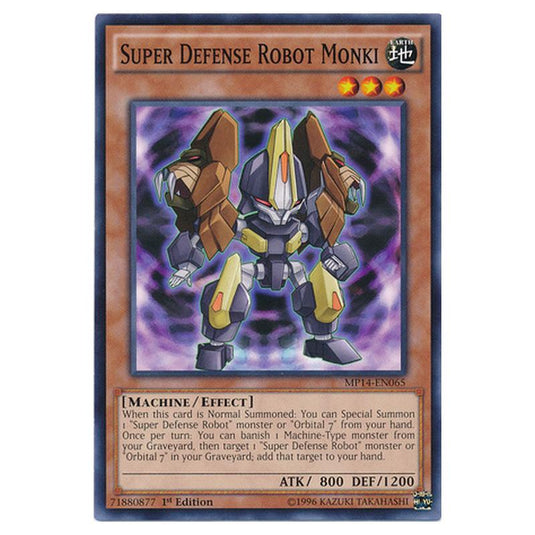 Yu-Gi-Oh! - 2014 Mega-Tin Mega Pack - Super Defense Robot Monki (Common) MP14-EN065