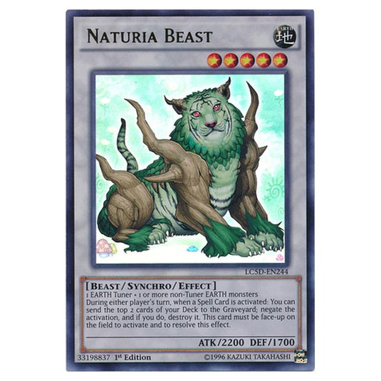 Yu-Gi-Oh! - Legendary Collection 5D's Mega Pack - Naturia Beast (Ultra Rare) LC5D-EN244