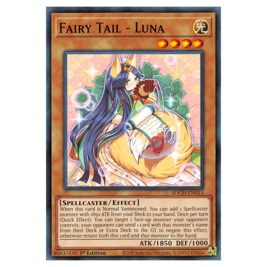 Yu-Gi-Oh! - Structure Deck - Spirit Charmers - Fairy Tail - Luna (Common) SDCH-EN013