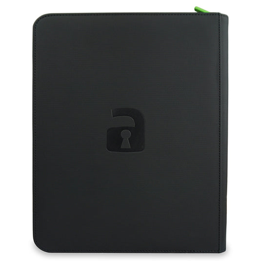 Vault X - 4-Pocket Exo-Tec® - Zip Binder - Black