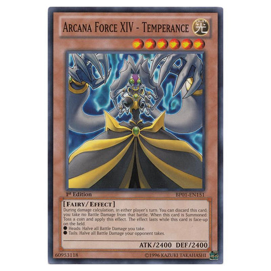 Yu-Gi-Oh! - Battle Pack - Epic Dawn - Arcana Force XIV - Temperance (Common) BP01-EN151
