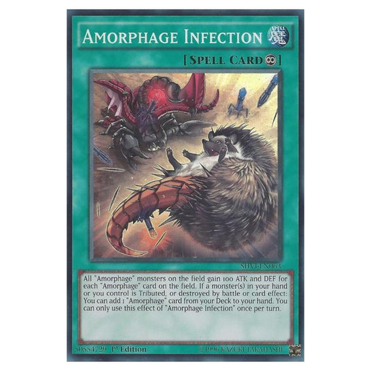 Yu-Gi-Oh! - Shining Victories - Amorphage Infection (Super Rare) SHVI-EN063