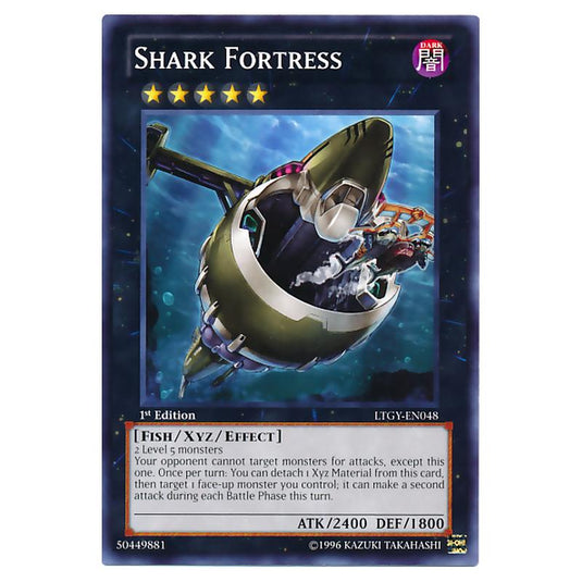 Yu-Gi-Oh! - Lord of the Tachyon Galaxy - Shark Fortress (Common) LTGY-EN048