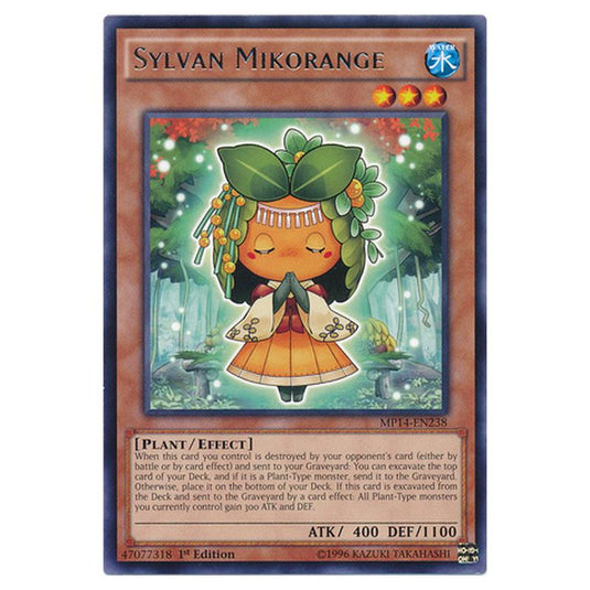 Yu-Gi-Oh! - 2014 Mega-Tin Mega Pack - Sylvan Mikorange (Rare) MP14-EN238